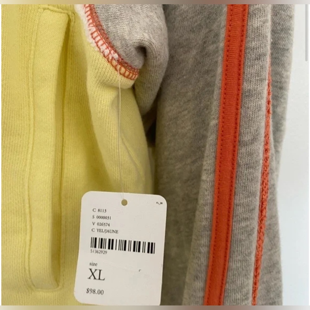 NWT Free People Relay Jacket In Yellow - Picture 9 of 9